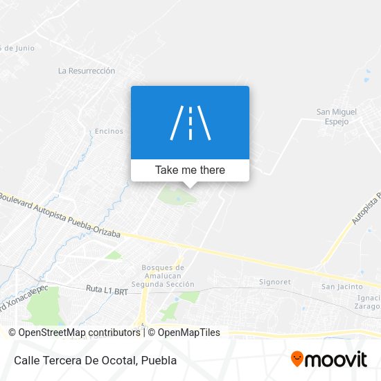 Mapa de Calle Tercera De Ocotal