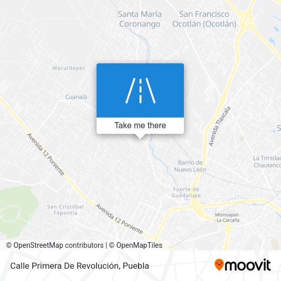 Calle Primera De Revolución map