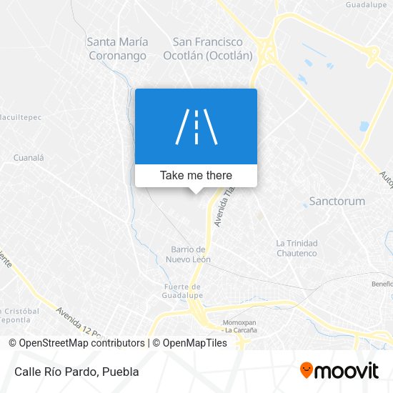 Mapa de Calle Río Pardo