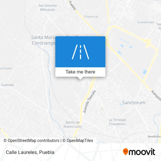 Mapa de Calle Laureles