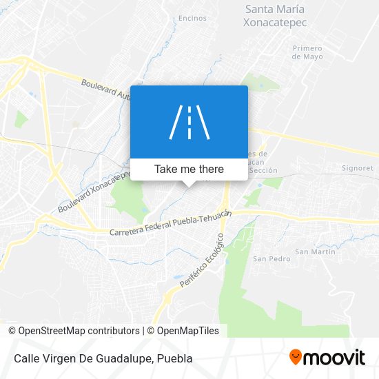 Calle Virgen De Guadalupe map