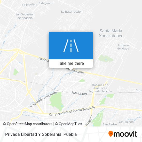 Mapa de Privada Libertad Y Soberanía