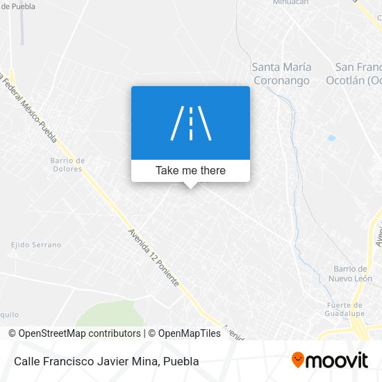 Calle Francisco Javier Mina map