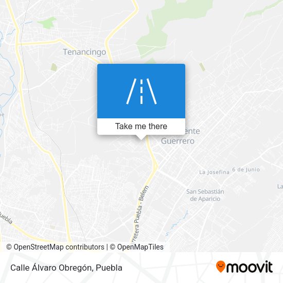 Calle Álvaro Obregón map