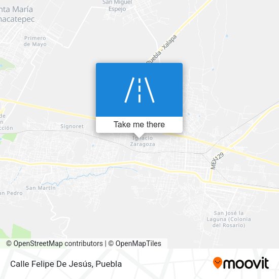 Calle Felipe De Jesús map