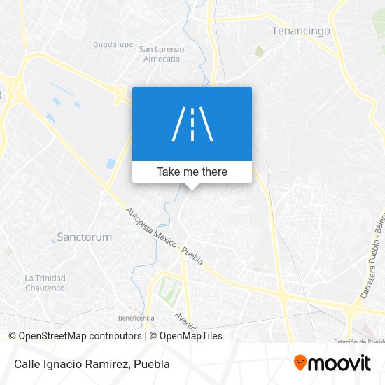 Mapa de Calle Ignacio Ramírez