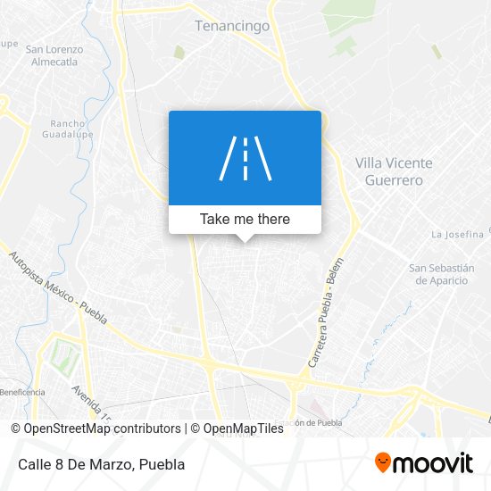 Mapa de Calle 8 De Marzo