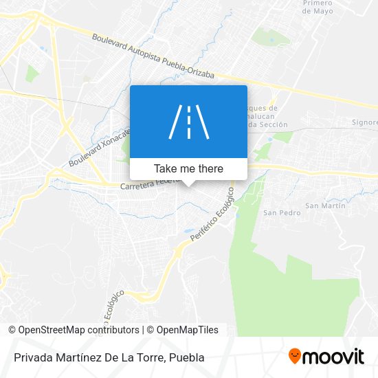 Privada Martínez De La Torre map