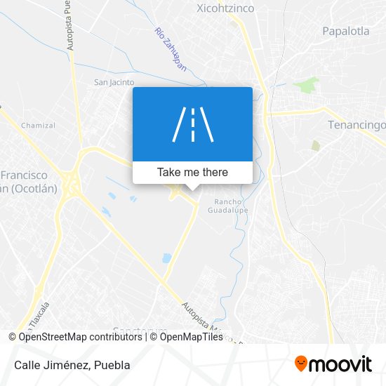 Mapa de Calle Jiménez