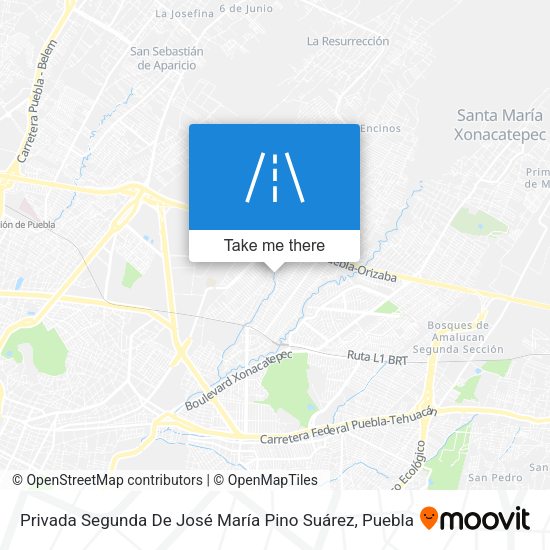 Privada Segunda De José María Pino Suárez map