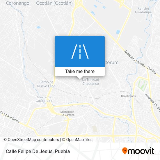 Calle Felipe De Jesús map
