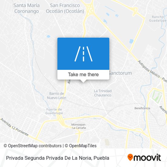 Privada Segunda Privada De La Noria map