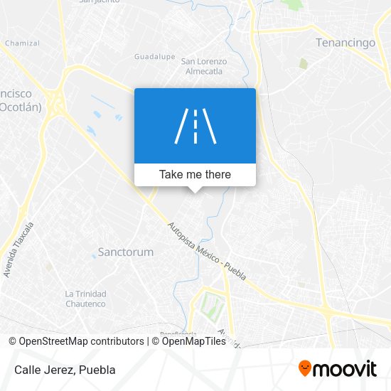 Mapa de Calle Jerez