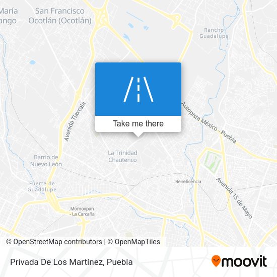 Privada De Los Martínez map