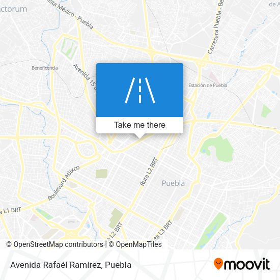 Avenida Rafaél Ramírez map
