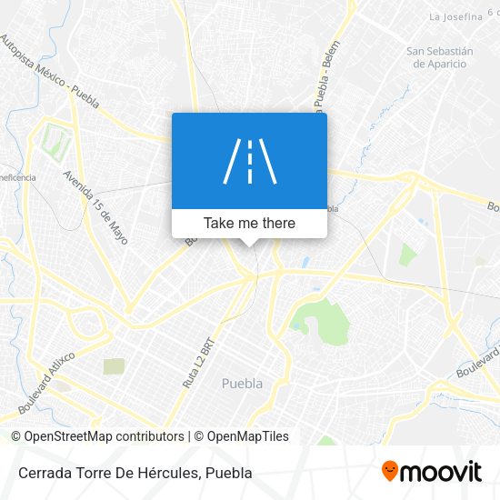 Cerrada Torre De Hércules map