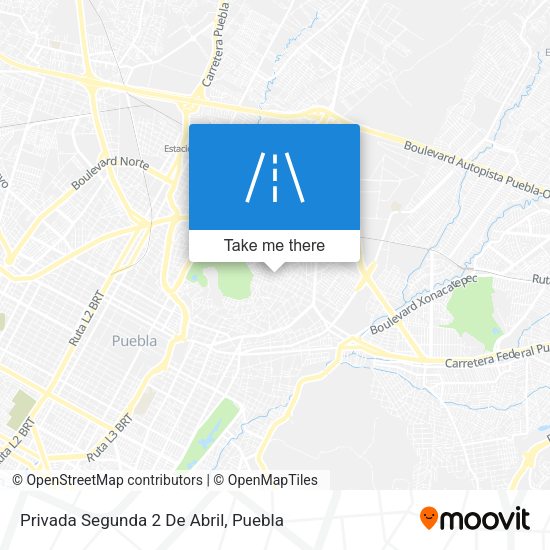 Privada Segunda 2 De Abril map