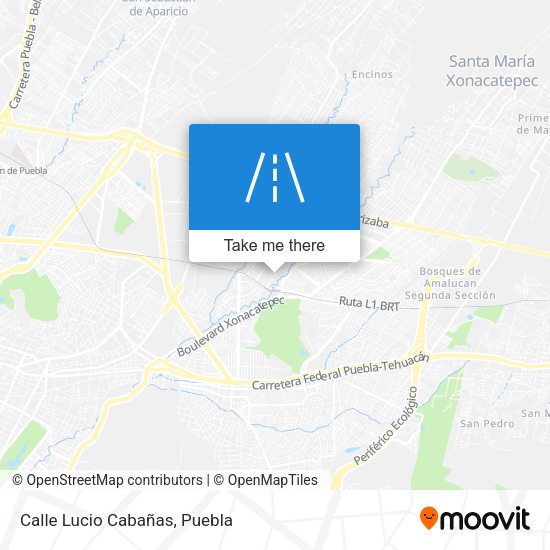 Mapa de Calle Lucio Cabañas