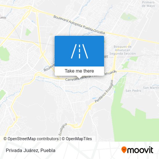 Mapa de Privada Juárez