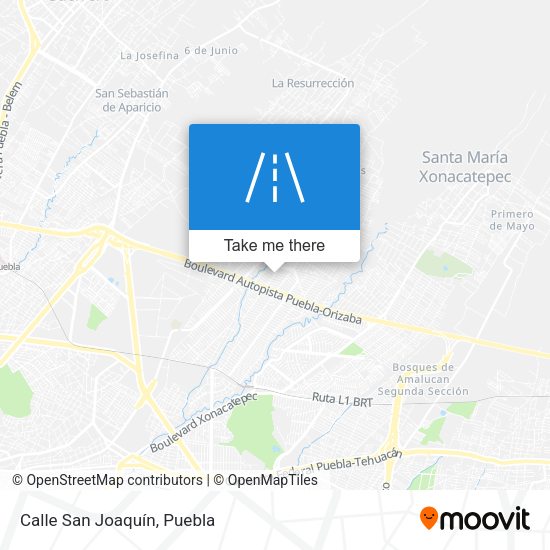 Mapa de Calle San Joaquín