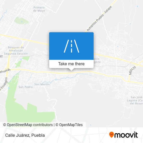 Mapa de Calle Juárez