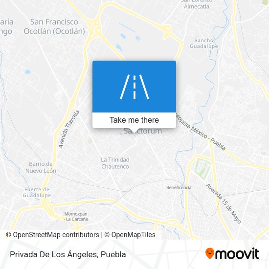 Privada De Los Ángeles map