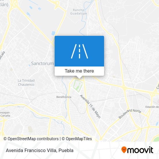 Mapa de Avenida Francisco Villa
