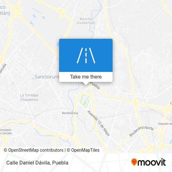 Calle Daniel Dávila map