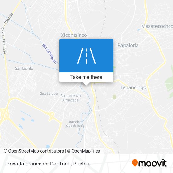 Privada Francisco Del Toral map