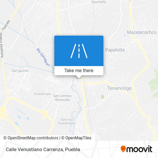Calle Venustiano Carranza map