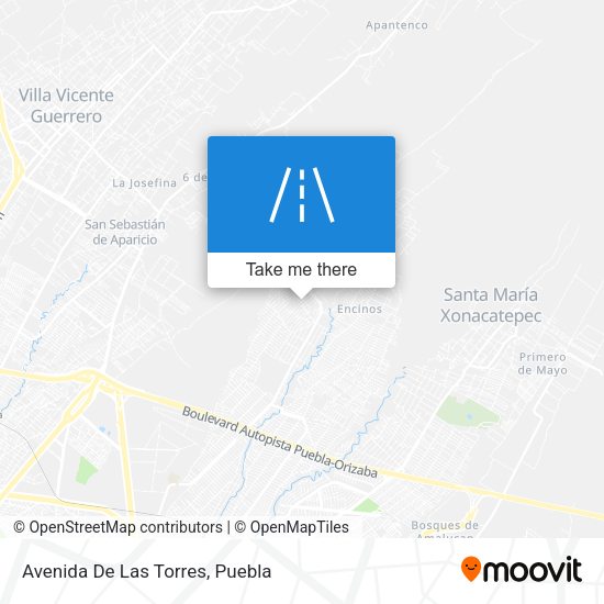 Mapa de Avenida De Las Torres