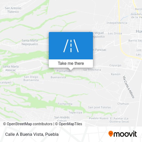 Mapa de Calle A Buena Vista