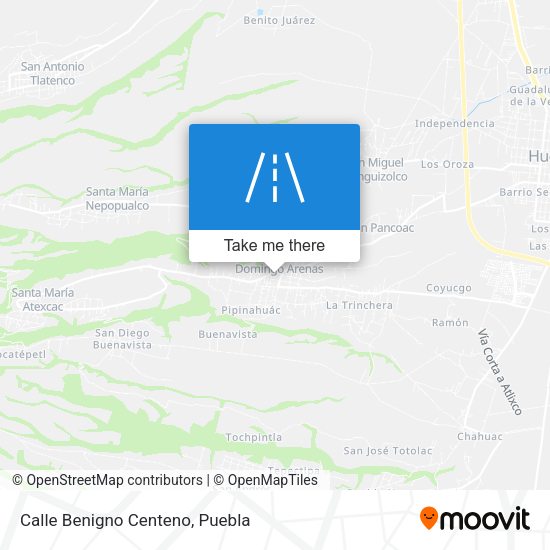 Calle Benigno Centeno map