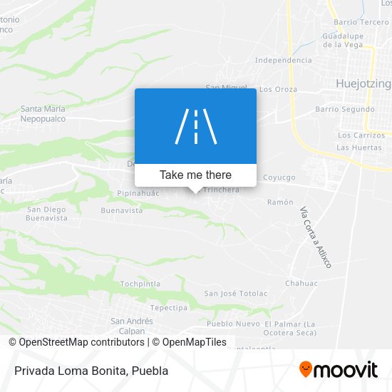 Mapa de Privada Loma Bonita