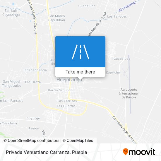 Mapa de Privada Venustiano Carranza