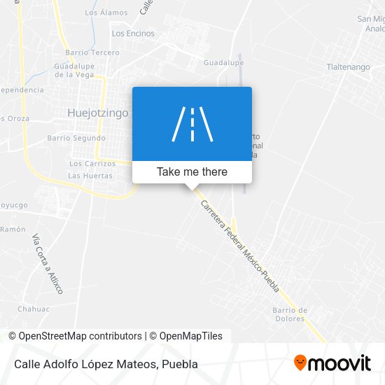 Calle Adolfo López Mateos map