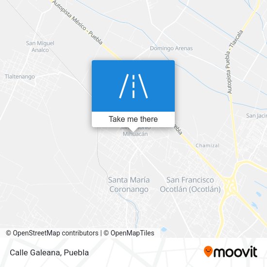 Mapa de Calle Galeana