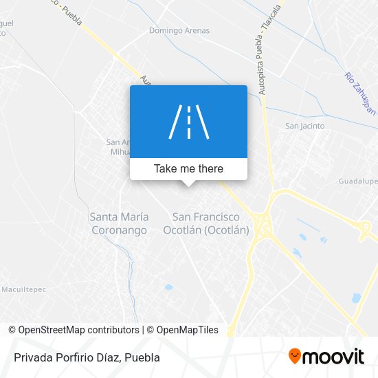 Mapa de Privada Porfirio Díaz
