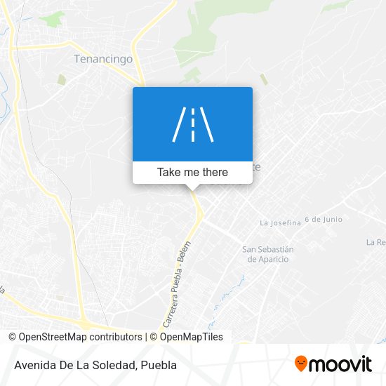 Avenida De La Soledad map