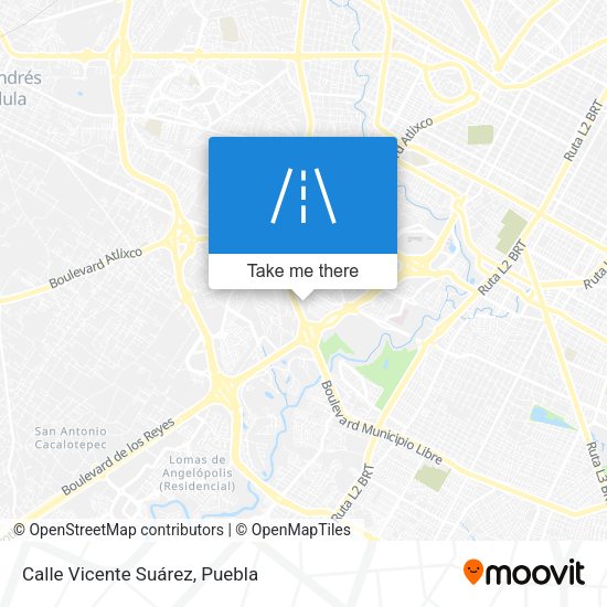 Calle Vicente Suárez map