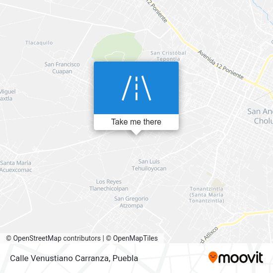 Calle Venustiano Carranza map