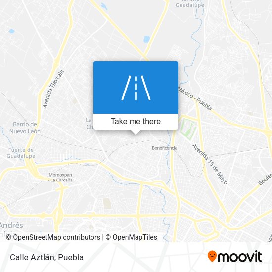 Mapa de Calle Aztlán