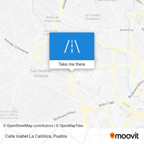 Calle Isabel La Católica map