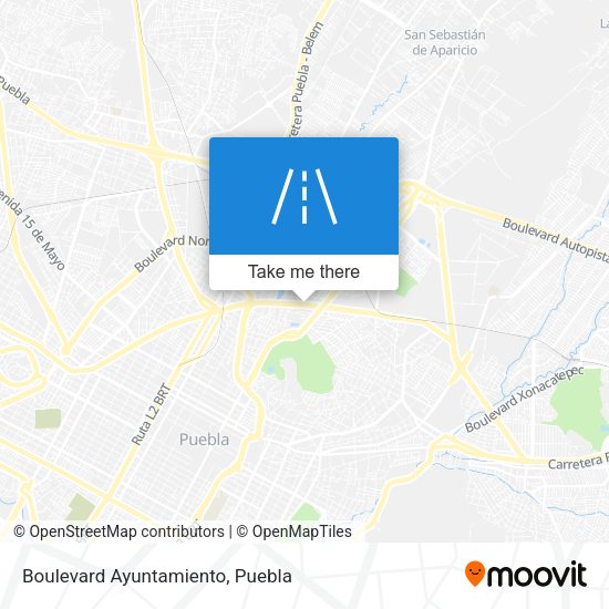 Boulevard Ayuntamiento map