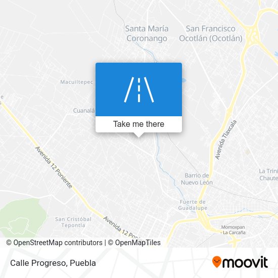 Mapa de Calle Progreso