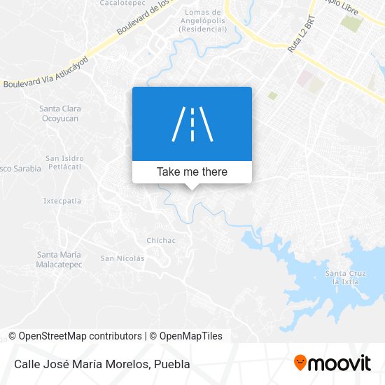 Calle José María Morelos map