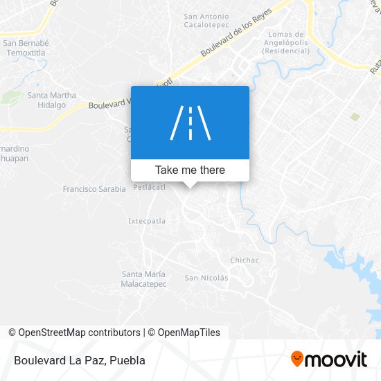 Mapa de Boulevard La Paz