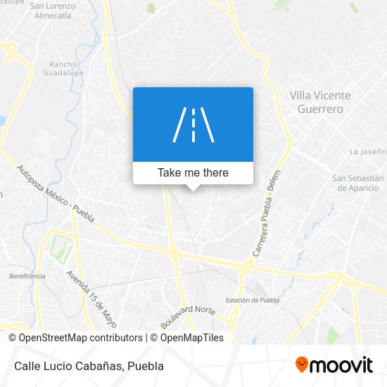 Calle Lucio Cabañas map