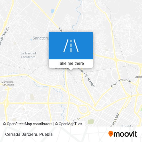 Mapa de Cerrada Jarciera