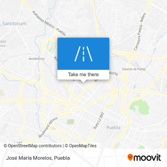 José María Morelos map